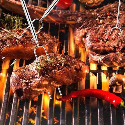 Marshmallow Roasting Sticks Smores Kit Telescoping Long 31 to 81cm Smores Sticks Hot Dog Fork Barbecue Forks for Grilling Campfire Camping BBQ 4 Pack.