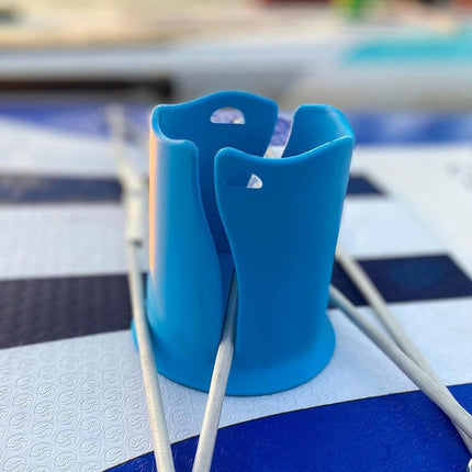 Paddle Board Cup Holder, 2PCS Universal Kayak Drink Holder Multifunctional Anti-Toppling Paddleboard Cup Holder Surfboard Water Bottle Holder for Outdoor Fishing Boat Kayak Accessories.