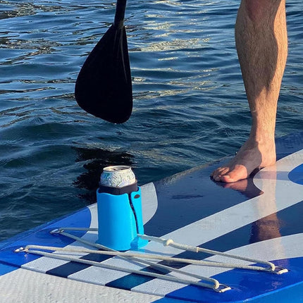 Paddle Board Cup Holder, 2PCS Universal Kayak Drink Holder Multifunctional Anti-Toppling Paddleboard Cup Holder Surfboard Water Bottle Holder for Outdoor Fishing Boat Kayak Accessories.
