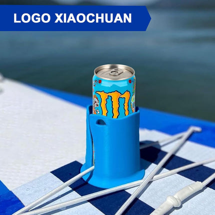 Paddle Board Cup Holder, 2PCS Universal Kayak Drink Holder Multifunctional Anti-Toppling Paddleboard Cup Holder Surfboard Water Bottle Holder for Outdoor Fishing Boat Kayak Accessories.