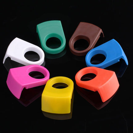 10pcs ABS Drink Clips Bottle Buckle Holders Beer Cocktail Snap for Schooner & Goblet Glasses (Random Color).