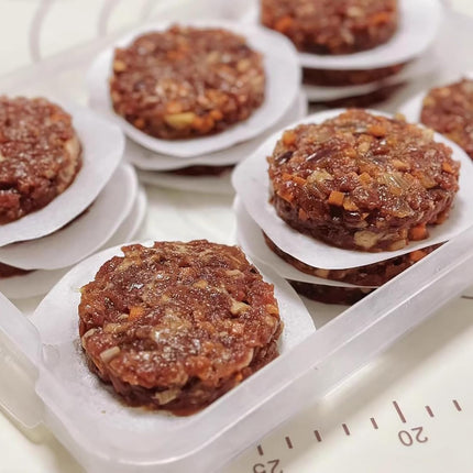 1500pcs Hamburger Patty Paper, 4.5IN Non-Stick Wax Papers, Round Parchment Paper, Food-Grade Burger Sheets for Patty Separating, Freezing, BBQ, Ground Beef and Turkey.