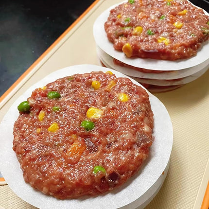 1500pcs Hamburger Patty Paper, 4.5IN Non-Stick Wax Papers, Round Parchment Paper, Food-Grade Burger Sheets for Patty Separating, Freezing, BBQ, Ground Beef and Turkey.