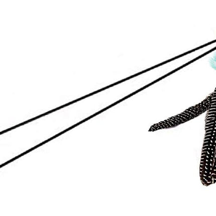 Feather Cat Toy Refill: Fits Da Bird-Handmade Natural Guinea Feather- by.