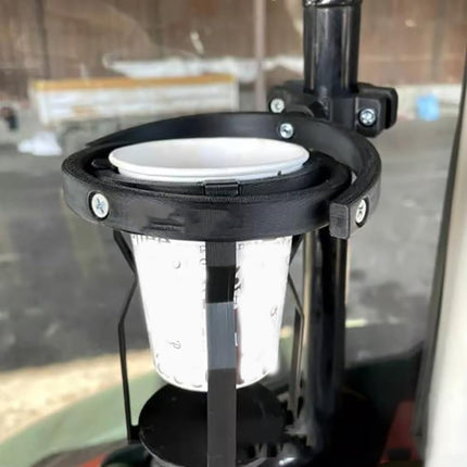 Gyroscopic Cup Holder, Self-Leveling Cup Holder for Motorcycles, Anti-Spill Drink Holder Auto, Balancing Beverage Holder Heavy, Djustable Clip on Hanging Cup Holder for Trucks, Boats, Bicycles(Black).