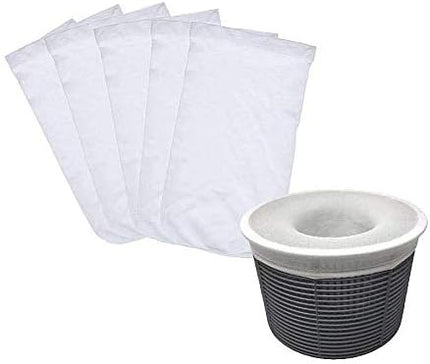 20 Pack Pool Skimmer Socks Fine Mesh Pool Socks fit for Swimming Pool and Spa Pre-Filter Savers Baskets and Skimmers.