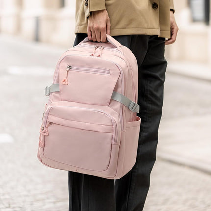 Girls Backpack, Lightweight Aesthetic Bookbag with Anti-Theft Pocket, Laptop Backpack for College and Daily Use.