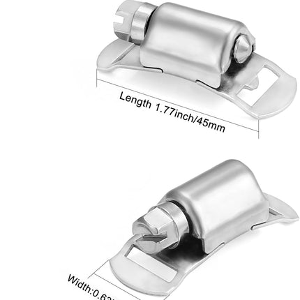 Hose Clamp, DIY 20 FT Metal Strapping with Holes + 9 Fasteners, Hose Clamps Stainless Steel, Large Adjustable Worm Gear Hose Clamps Pipe Clamps Band Clamp for Pipe Automotive Mechanical Applications.