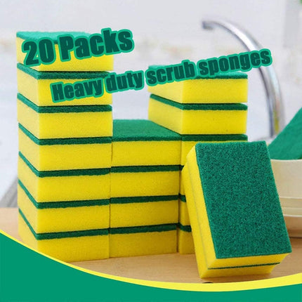Multi-Use Heavy Duty  Sponge Eraser Sponge Cleaning Sponges 20 Pack.