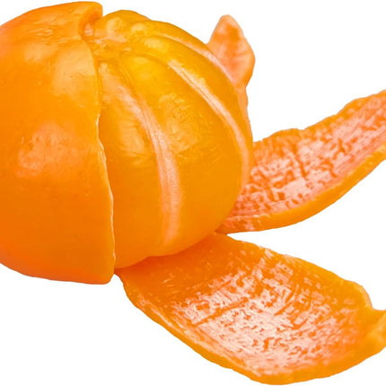 Tangerine Squishies Stress Relief Soft Scented Simulation Orange Fruit Squeeze Toys Cute Birthday Gift Novelty Toy for Kid Adult (Orange).