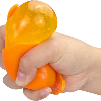 Tangerine Squishies Stress Relief Soft Scented Simulation Orange Fruit Squeeze Toys Cute Birthday Gift Novelty Toy for Kid Adult (Orange).