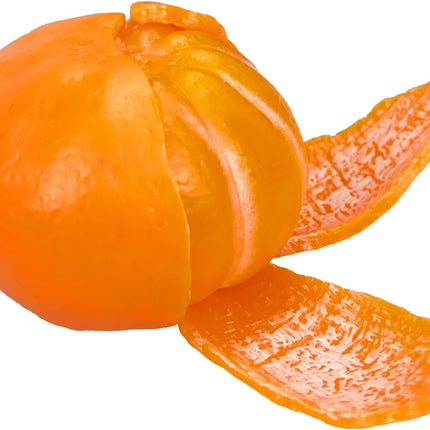 Tangerine Squishies Stress Relief Soft Scented Simulation Orange Fruit Squeeze Toys Cute Birthday Gift Novelty Toy for Kid Adult (Orange).