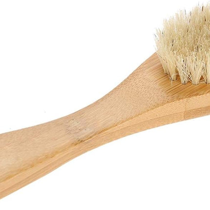 Face Brush, Wooden Handle Manual Face Dry Brush, Bristles Exfoliating Face Brushes for Dry Brushing and Scrubbing Suitable for Men and Women.