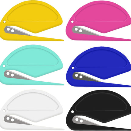 Knotting Comb 6Pcs Pet Hair Remover Knot Combs Letter Opener Mail Envelope Wrapping Paper Cutter with Safe Plastic Handle for Cats Dogs Letters.