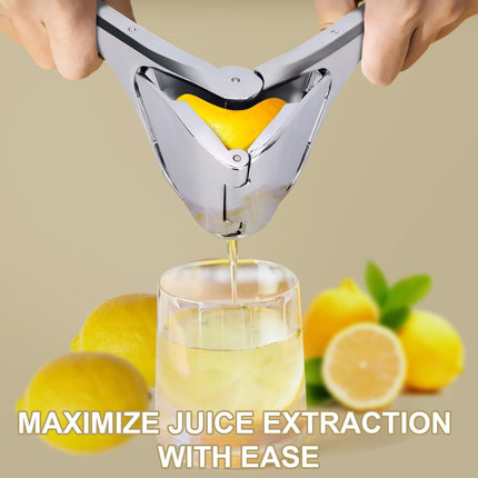 Lemon Squeezer Stainless Steel: Lemon Juicer Handheld Citrus Squeezer Manual Juicer for Lemon Citrus Lime Orange Squeezer Hand Squeezer.