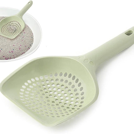 Cat Litter Scoop, Kitten Pooper Lifter, Non Stick Sifter Poop Cleaner Corner Shovel,Cat Feces Scoop, Cat Cleaning Supplies, A Variety Of Colors Available, Durable And Reliable (B).