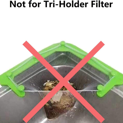 Kitchen Sink Strainer Mesh Bag- 200 PCS Disposable Sink Net Strainer Filter Bags for Sink Drain for Collecting Kitchen Food Waste Leftover Garbage.