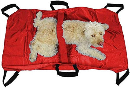 Transport Stretcher for Dogs - Emergency Animal Carrier with Safety Strap - 250 Pound Weight Limit - Pet Stretcher.