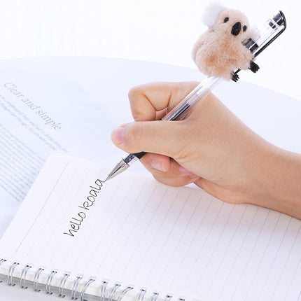 8pcs Koala Clips Pencil Topper Animal Pencil Toppers Birthday Party Supplies Koala Party Favors Gifts.