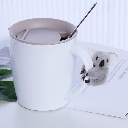 8pcs Koala Clips Pencil Topper Animal Pencil Toppers Birthday Party Supplies Koala Party Favors Gifts.