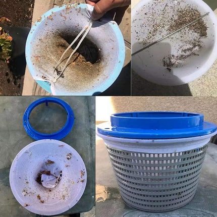 Pool Skimmer Socks, Pool FilterSaver Socks Net, Savers for Filters, Baskets and Skimmers, Ideal Skimmers Cleans Debris and Leaves for InGround and Above Ground Pools (20pcs).