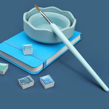 Collapsible Paint Water Cup 2Pcs, Portable Paint Brush Washer for Painting.