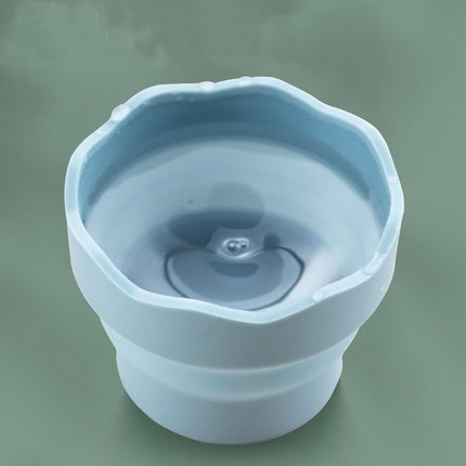 Collapsible Paint Water Cup 2Pcs, Portable Paint Brush Washer for Painting.