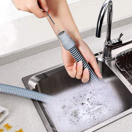 CPAP Tube Cleaning Brush-7 Feet Flexible + 7 Inches Handy Stainless Steel Wire Bristle Brush- Fits for Standard 22mm Diameter Tubing.