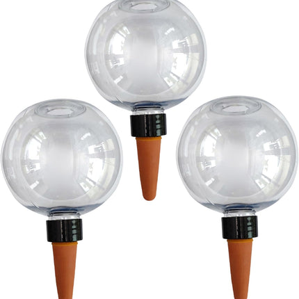 3PCS Plant Watering Globes, 500ml Self Watering Planter Insert, Transparent Plant Irrigation Devices for Indoor Potted Plants.