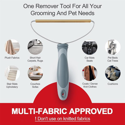 Pet Hair Remover Reusable and Washable Fur Cleaning Tool Perfect for Furniture Clothes Ideal for Pet Owners Allergy Sufferers.