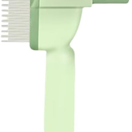 Pet Products Self Cleaning Cat Comb Floating Hair Artifact Knot Removes Pet Hair Comb Long Hair Cat Dog Row Comb Pet Hair Removal Comb Flea Comb, Cat Grooming Brush (B).