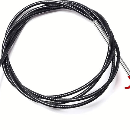Drain Snake, Drain Clog Remover - Gutter Cleaning Tools Drain Cleaner for Toilet Sewer Shower Kitchen Bathroom Tub Clogged Drains Opener Cleaning Tool, Flexible Grabber Claw Pick Up Reacher (79 inch).