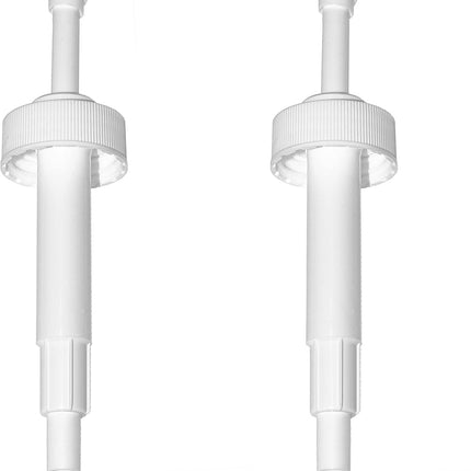 Gallon Pump Dispenser for Glass or Plastic Bottles - Heavy-Duty Leak Proof for Commercial and Household Use - 1 Gallon Jug - Non-BPA (Pack of 2).