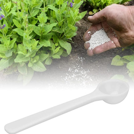 Measuring Spoons Set, 100Pcs PVC Fertilizer Spoon, High Temperature Resistance Measuring Spoon Long Handle Scoop, Small Tablespoon Measurement Spoon Set for Gardening 2ml/1g.