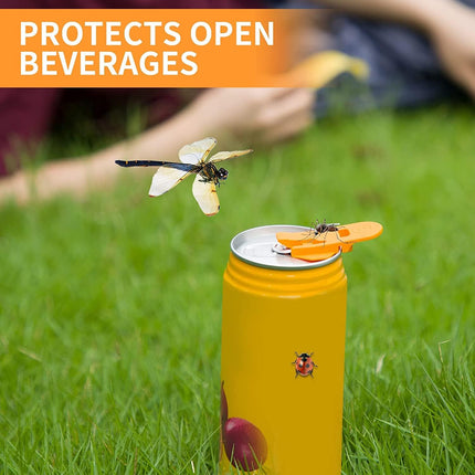 6 Pcs Manual Can Openers Manual Easy Can Opener for Family Drinks Protector Opener Drink Shield Plastic Tinned Can Tab Openers for Pop Beer Soda Cans Beverage Protector.