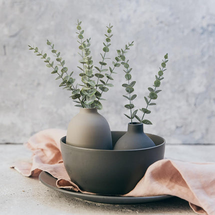 18pcs Eucalyptus Stems Artificial Eucalyptus Leaves Stems Artificial Fake Flowers for Home Office Flowers Bouquet Centerpiece Wedding Decoration Christmas Decor 2025.