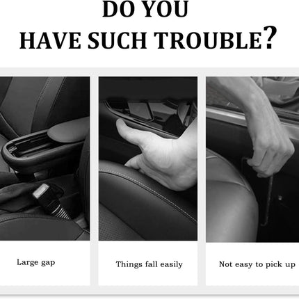 2PCS Car Seat Gap Filler Organizer with Car Storage Slot,Multi-Functional Car Gap Filler for Phone,Key,Coin in Car Organization And Anti-Drop,Universal Car Gap Filler Organizer for Cars.