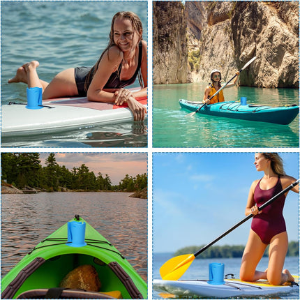 2pcs Paddle Board Cup Holder, Universal Kayak Drink Holder Multifunctional Anti-Toppling Paddleboard Cup Holder Surfboard Water Bottle Holder for Outdoor Fishing Boat Kayak Accessories.