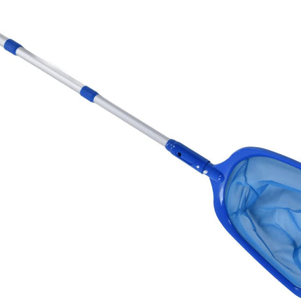 Pool Skimmer with Retractable Rod for Cleaning Surface of Swimming Pools Hot Tubs Spas Fountains.