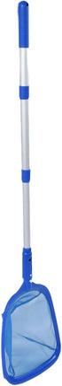 Pool Skimmer with Retractable Rod for Cleaning Surface of Swimming Pools Hot Tubs Spas Fountains.