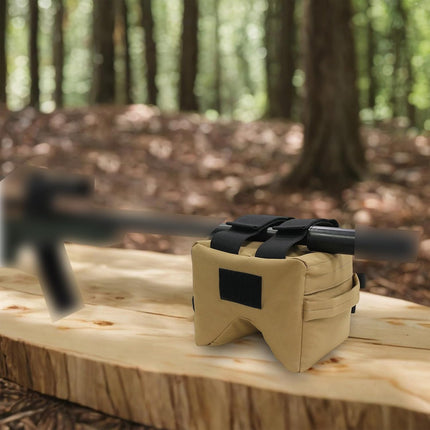Front or Rear Squeeze Bag Shooting Range Bag Bench Bag with Strap for Shooting Hunting.