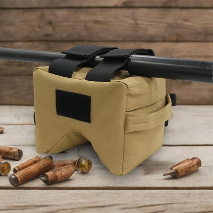 Front or Rear Squeeze Bag Shooting Range Bag Bench Bag with Strap for Shooting Hunting.
