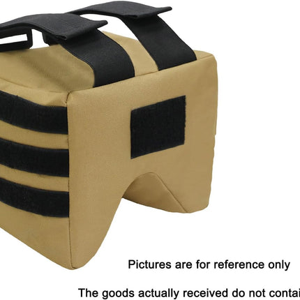 Front or Rear Squeeze Bag Shooting Range Bag Bench Bag with Strap for Shooting Hunting.