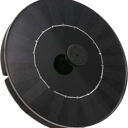 Solar Birdbath Fountain Pump 2.4W Floating Water Fountain Panel Kit for Bird Bath Small Pond Garden Patio and Lawn.