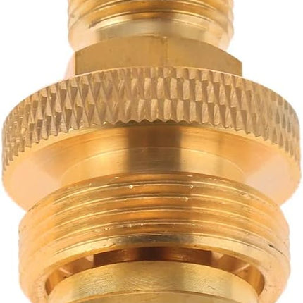 1Pcs 1lb Propane Tank Cansiter Regulator Adapter Convert to 3/8 Male Flare Portable Brass Camping Grill Stove Parts Gas Connector (1Pcs 3/8 Male Flare Adapter).