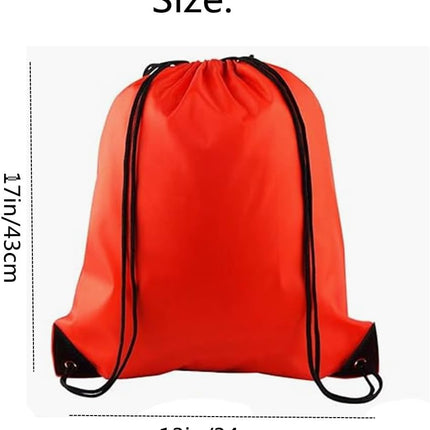 4Pcs Drawstring Backpack Bags Sports Cinch Sack String Backpack Storage Bags for Gym Traveling.