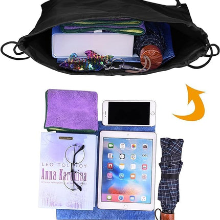 4Pcs Drawstring Backpack Bags Sports Cinch Sack String Backpack Storage Bags for Gym Traveling.