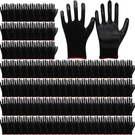 72 Pairs Gardening Gloves for Men Women Rubber Coated Work Gloves for Men Women Multipack Safety Construction Glove for Gardening Assembly Landscaping Construction.
