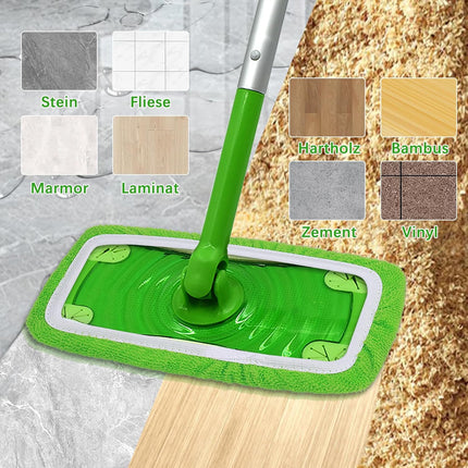 8Pcs Reusable Mop Pads Compatible with Swiffer Sweeper Mop, Dry Sweeping Cloths, Washable Microfiber Wet Mop Pads Refill for Household Cleaning.