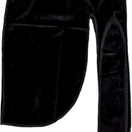 Velvet Du-Rag-Premium Quality-Wave Cap Long Straps.